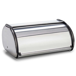 Rozsdamentes acél kenyértartó, 28 x 43 x 19 cm