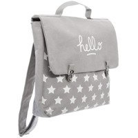 Oldaltáska iskolai használatra, klipszes nyitással