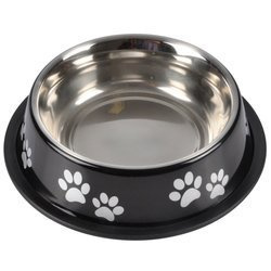 Kutyatál, rozsdamentes acél, Ø 21cm