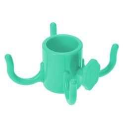 Kerti napernyő akasztó, 4 kampóval