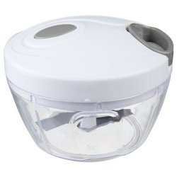 Kézi szeletelő, rozsdamentes acél, 2 penge