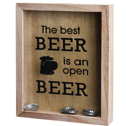 Sörcapszöglet, 20 x 25,5 cm, fából készült