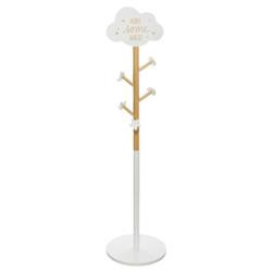 Gyerekruha akasztó, MDF, 135,5 cm, felhővel