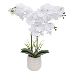 RIVA művirág orchidea cserépben, 60 cm