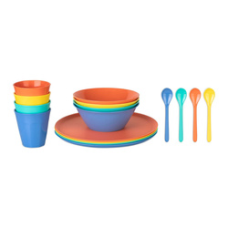 NORA LOLLIPOP kemping étkészlet, 16 darabos, KOZIOL