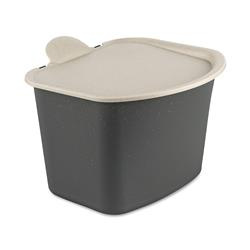 Szerves hulladékgyűjtő, BIBO szemetes, kis szemetes, 3 l, KOZIOL, természetes hamuszürke
