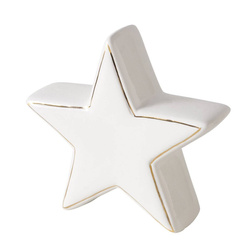 VILLE természetes kőből készült csillag figura, 13 cm
