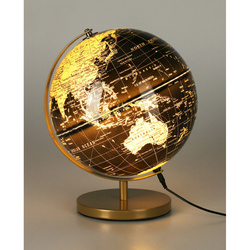 REN világító dekorációs földgömb, Ø 23 cm