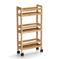 Keskeny fürdőszobai polc, 36 x 15 x 74 cm