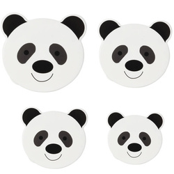 Állatos mintájú dobozkészlet, 4 darab különböző méretekben.