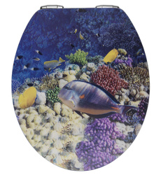 FISH WC-deszka, MDF, WENKO