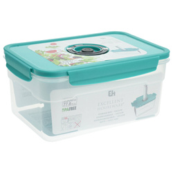 Élelmiszertároló edény, fedéllel