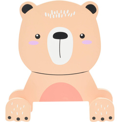 Gyermek szobai ruhafogas Állatka lábakkal, 14 x 4,5 x 17 cm