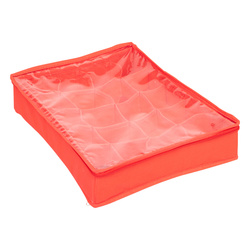 Díszdoboz tárolására 7,5 cm átmérőjű gömböknek, 20 rekesszel