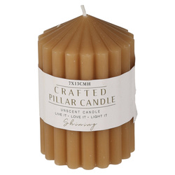 Dekoratív gyertya PILLAR, 10 cm