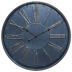 Loft óra római számokkal, Ø 77 cm