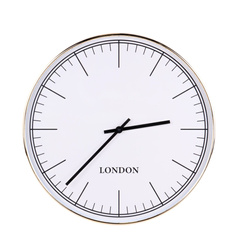 Minimalista falióra konyhába, Ø 50 cm