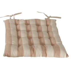 ILENA csíkos pamut székpárna, 40 x 40 cm
