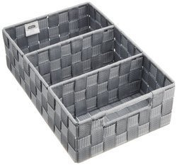 ADRIA GREY - fürdőszobai tároló, WENKO, szürke