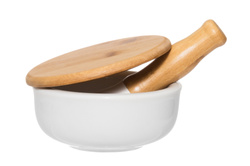 Habarcs fedővel, Ø 12 cm