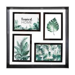 4 fényképkeret, 35 x 35 cm, műanyag