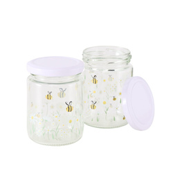 Mézes üveg HONEY, 2 x 240 ml