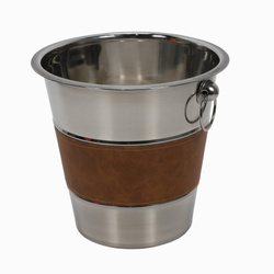 Rozsdamentes acél pezsgővödör