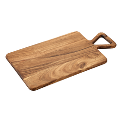 Akácfából készült deszka fogantyúval