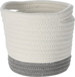 Tároló kosár, pamut, 13 x 13 cm