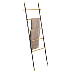Törölközőtartó, bambuszlépcsős létra, Loft, WENKO
