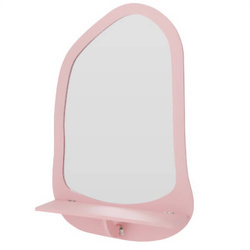 Tükör gyerekszobába kényelmes polccal a kincsek tárolására, 40 x 11 x 60 cm