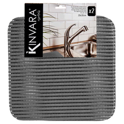 EVIA műanyag szőnyeg, 32 x 32 cm, 2 darab