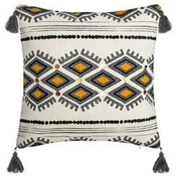 AZTEC dekoratív párnahuzat, 40 x 40 cm, etnikai, flitterekkel