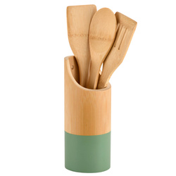 Bambusz konyhai kiegészítő készlet, 4 darabos