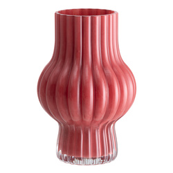 VUOKSI dekoratív üvegváza, 20 cm