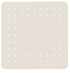 Csúszásgátló szerkezetű zuhanyszőnyeg, 54 x 54 cm, WENKO, bézs
