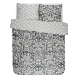 Párna- és takaróhuzat szett 2 személyre, selyemhatású huzatok, 100% pamut, 200 x 220 cm, Essenza