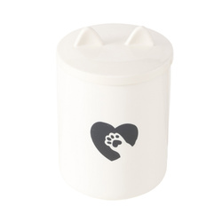 Cica mintás kerámia üveg, Ø 11 cm