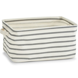 ZELLER "L" méretű STRIPES tárolókosár
