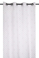 MATTY függöny cseresznye mintával, 140 x 260 cm