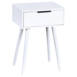 Éjjeli szekrény fiókkal, fenyő, 40 x 30 x 59 cm