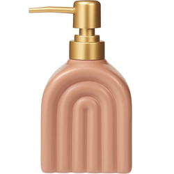 BOGEN kerámia szappanadagoló, 320 ml, narancssárga