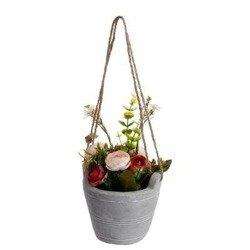 Művirágok cserépben RÓZSA, 18 cm