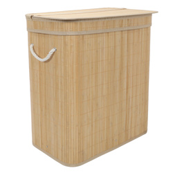 Bambusz szennyestartó, kétszobás, 100 l