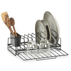 Edénycsepegtető evőeszköztartó kosárral, fém, ZELLER