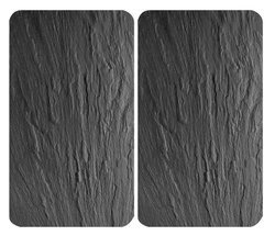 Üveg védőlapok a tűzhelyhez ŁUPEK, 2 darabos készlet, WENKO