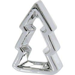 Díszítő karácsonyfa, fényes, 13 cm