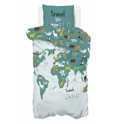 Gyerek ágynemű 140 x 200 cm, kétoldalas, pamutból készült