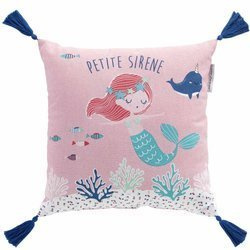 PETITE SIRENA gyerek díszpárna, 40 x 40 cm