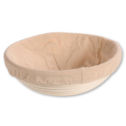 Kerek kenyérkelesztő kosár, Ø 25 cm, Kesper